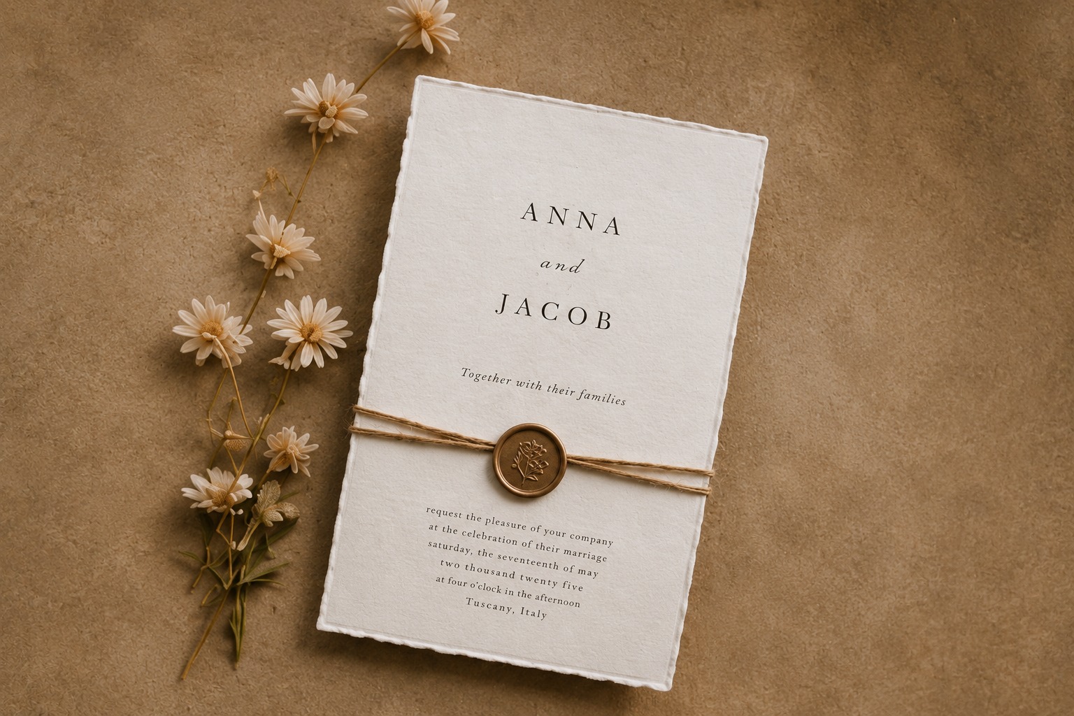 Wedding composition